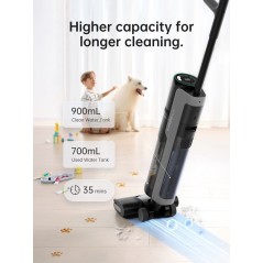 Xiaomi Dreame H12 Pro Wet/Dry Vacuum Cleaner - 300W Powerful Handheld Stick, Sleek Black Design